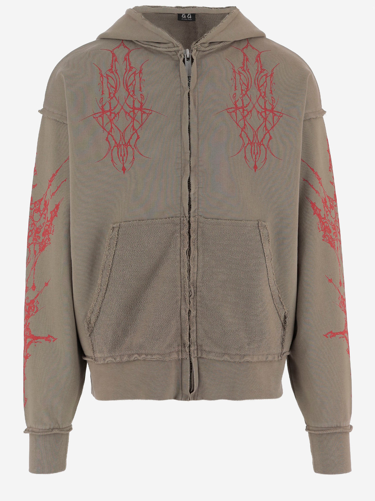 44 44 レーベル グループ リバース エタニティ コットン スウェットシャツ - Image 2