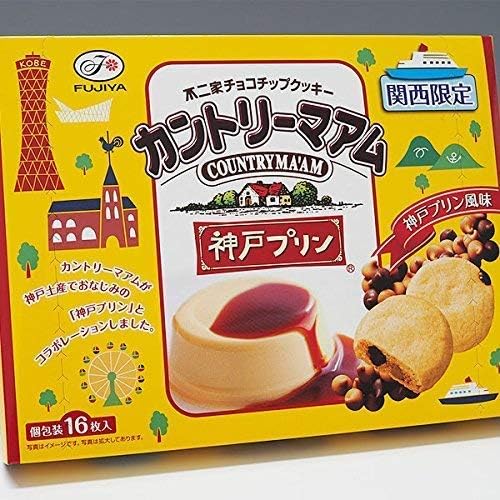 Fujiya Country Maid Kobe Pudding 16 pieces (x 1)