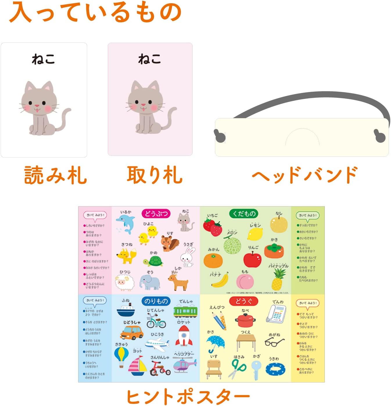 Gakken What Am I? Card Game (Target Age: 3 years and up) 83067