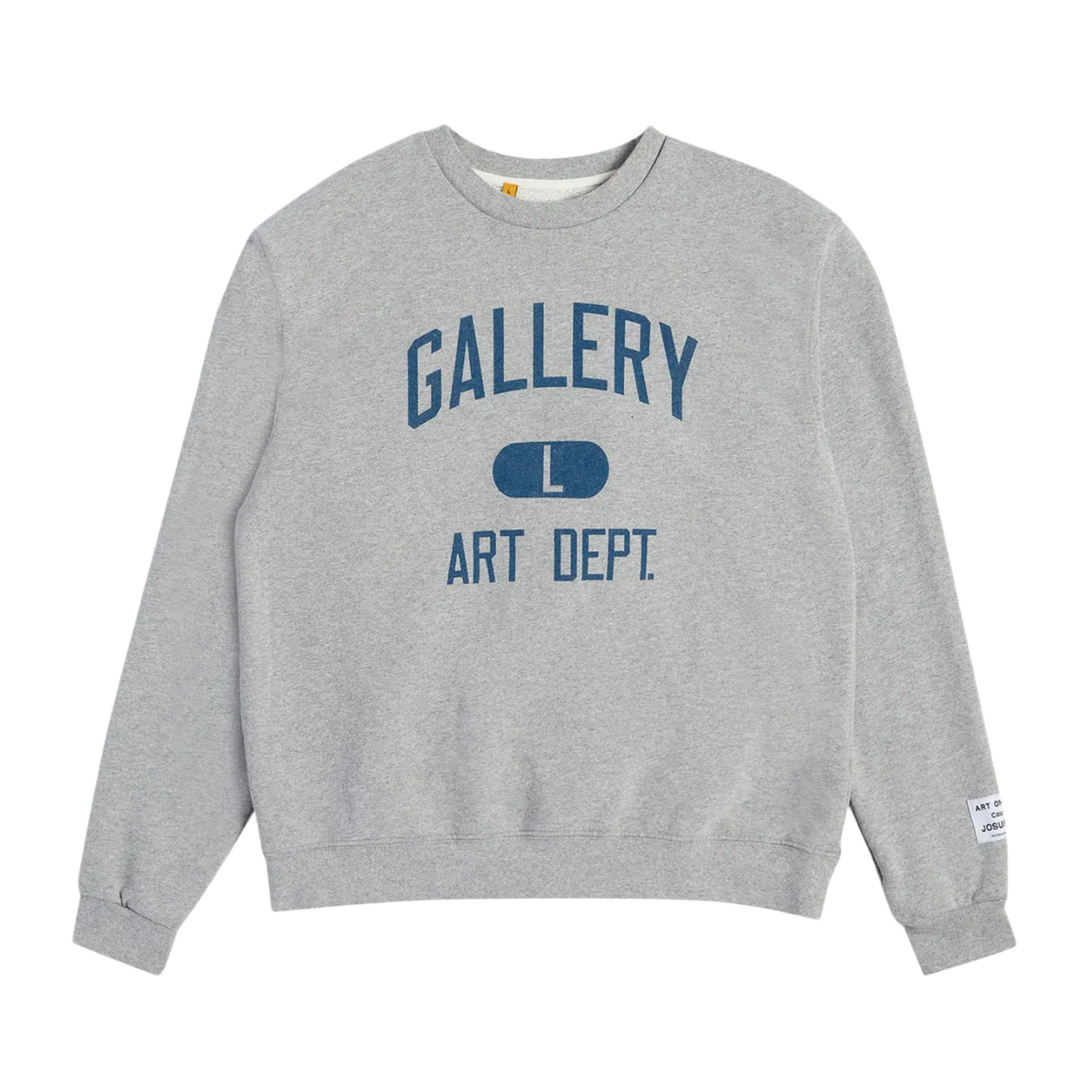 GALLERY DEPT 'ART DEPT' GREY & BLUE SWEATER