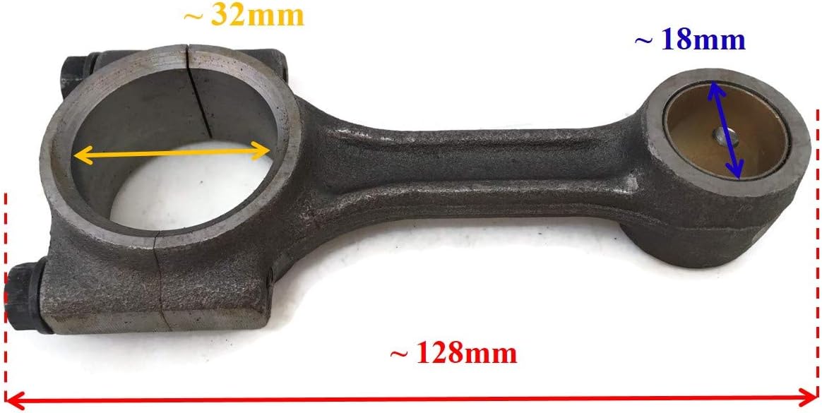Italian Chinese Engine Motor Generator Connecting Rod Yanmar L40 L48 N V DET 714250-23703 for Diesel 170F 4.5 HP