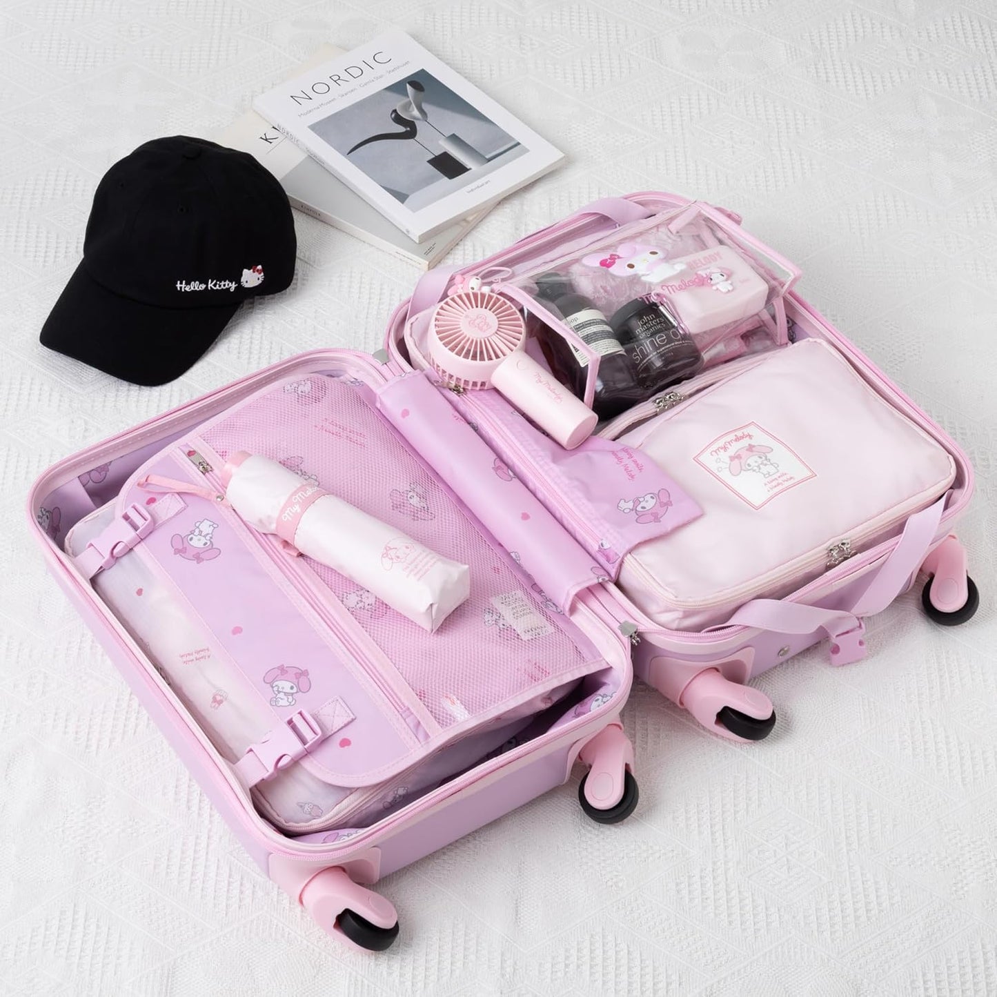 Sanrio My Melody Travel Inner Case 3-Piece Set 020044