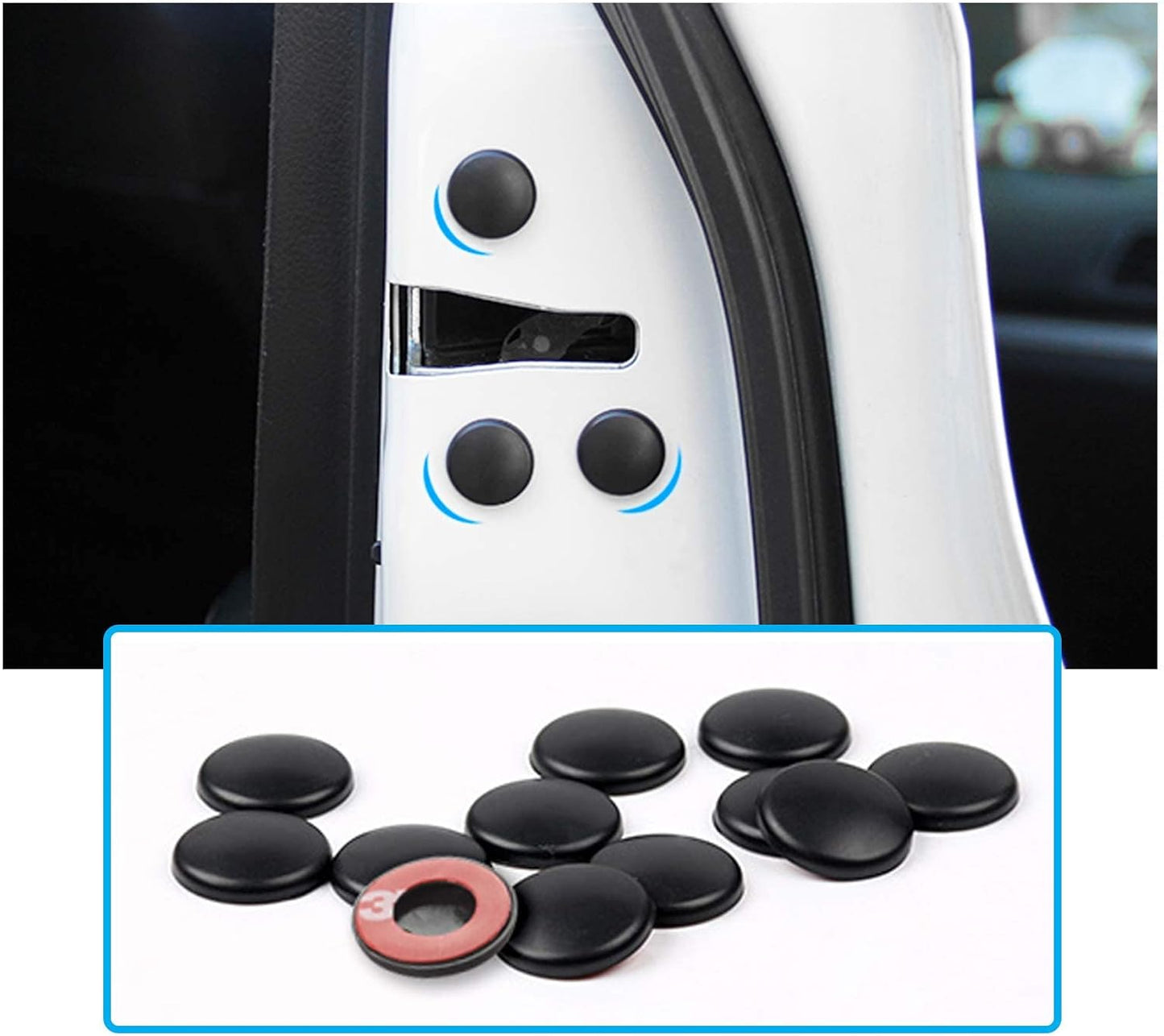 ruiya New Model Toyota Corolla Cross / Corolla Touring / Alphard 30 Series Late Screws, Concealed Screws, Screws, Hidden, Protective Cover, Cap, Peeling Prevention, Rust Prevention, Scratch-Resistant,