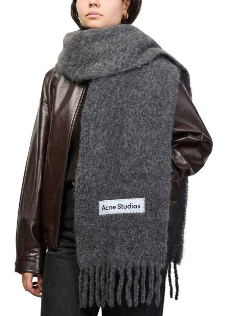 ACNE STUDIOS Fringed wool scarf - Image 2