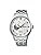 Seiko Presage Japanese Garden Open Heart Men's Watch, Case: Silver / Dial: White / Band: Silver, 1 piece, Bracelet Type