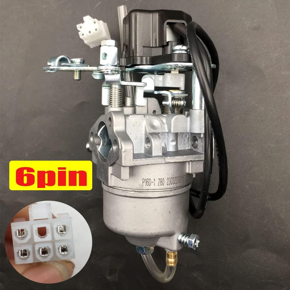 Huayi Carburetor Fits A-ipower SUA2000i 2000W SUA2300i 2300W Portable Inverter Generator with Gasket and Step Motor