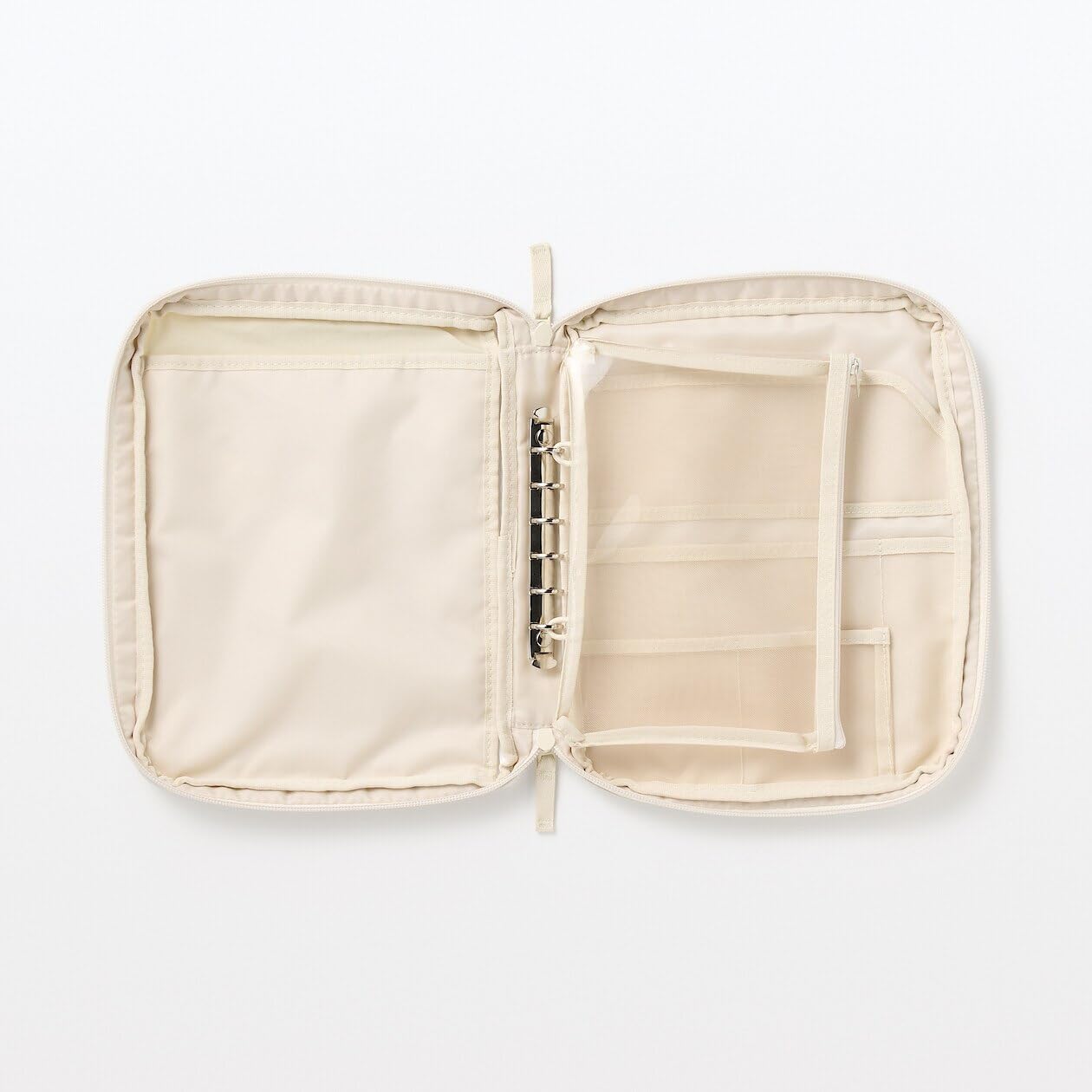 Mujin Ryohin Pocket Selectable Collection Case A5 Wide Ivory Approx. 11.0 x 8.7 x 1.4 inches (280 x 220 x 35 mm) NDG10A3A