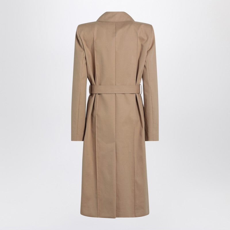 Alexander McQueen アレクサンダーMCクイーンベージュトレンチコート付きベルト - Image 2
