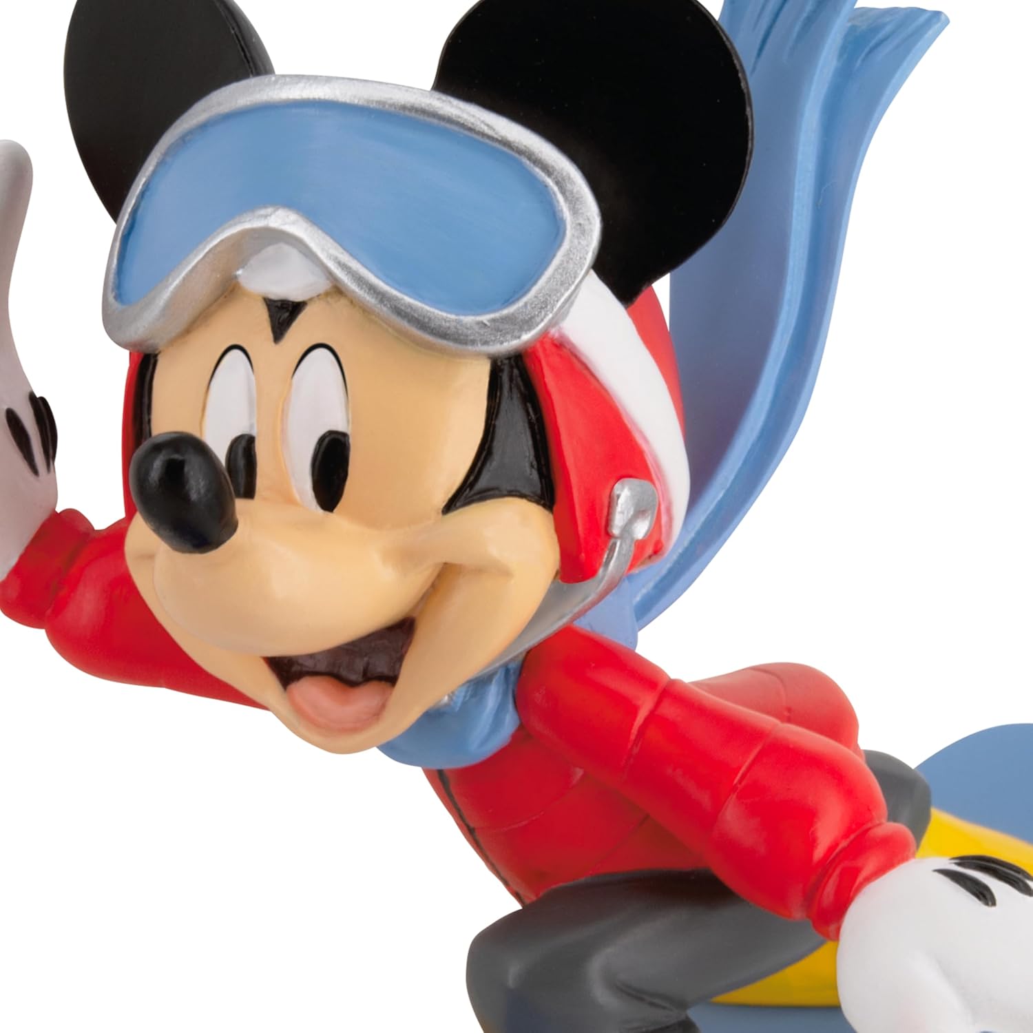 Hallmark Adorno de snowboard de Mickey Mouse, decoración de árbol de Disney, adorno colgante de Disney, adorno colgante, regalo para Navidad