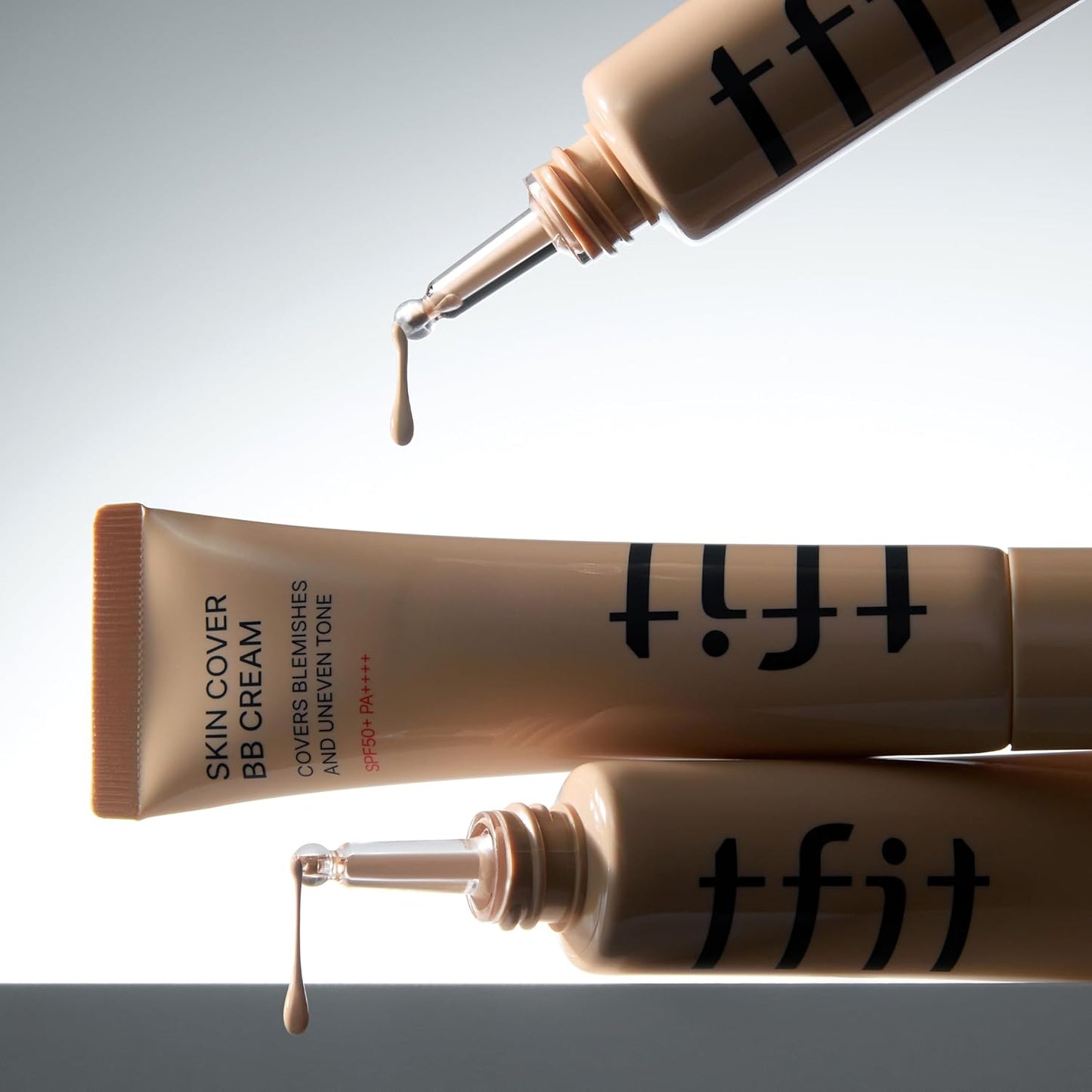 TFIT Skin Cover BB Cream / 1.1 oz (30 g) / High Cover / Pore Covering / UV Protection / Sensitive Skin / Korea / BN01 Light