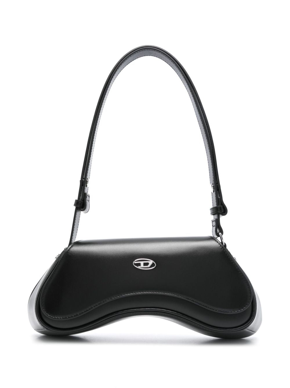 Diesel ディーゼルは革のクロスボディバッグを演奏します - Image 2