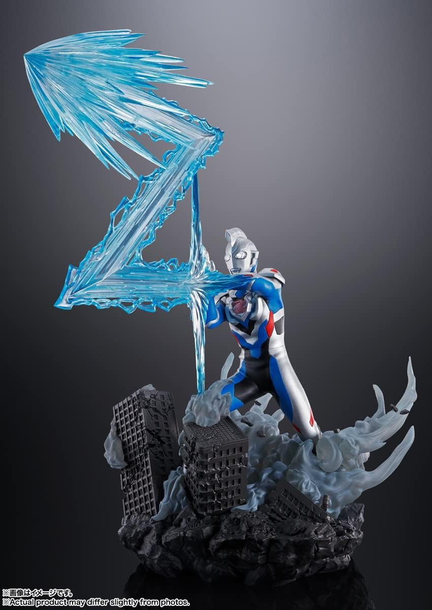 BANDAI SPIRITS Figuarts Zero Ultraman Z Ultraman Z Original Approx. 11.4 inches (290 mm), ABS & PVC Pre-painted Complete Figure