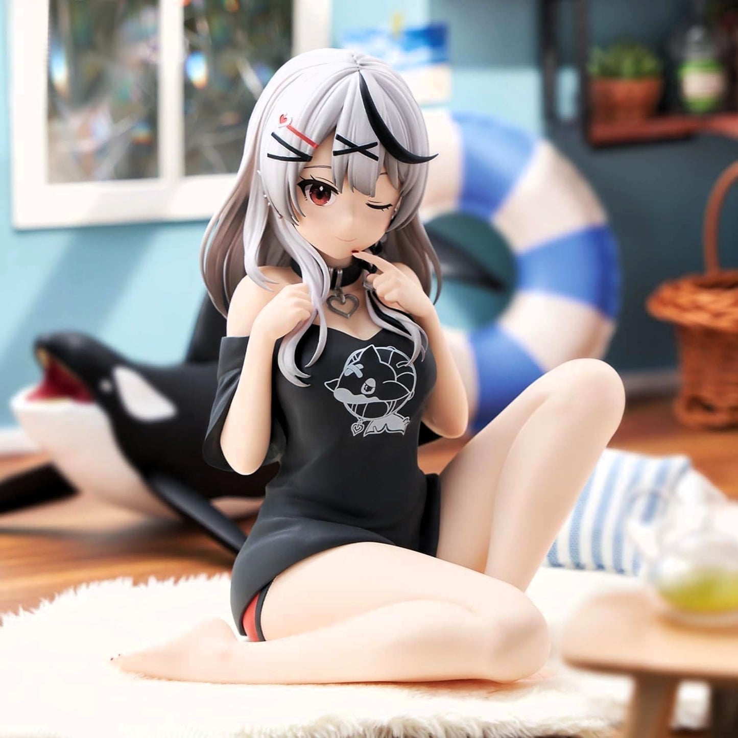 Sakashasha Kuroe Holo Live Figure #holo'live IF Relax Time Approx. 4.7 inches (12 cm) [All 1 Type] Official Merchandise