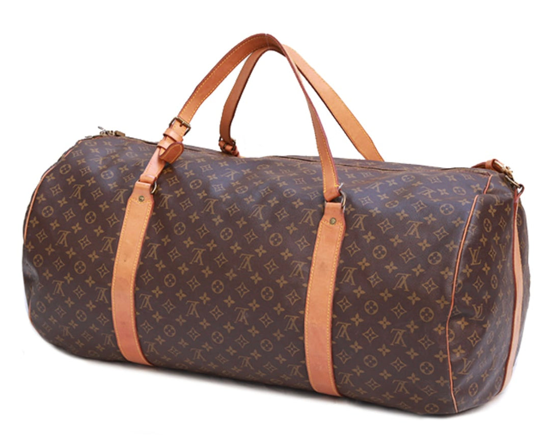 LOUIS VUITTON 'MONOGRAM' POLOCHON KEEPALL 70' TRAVEL DUFFLE BAG