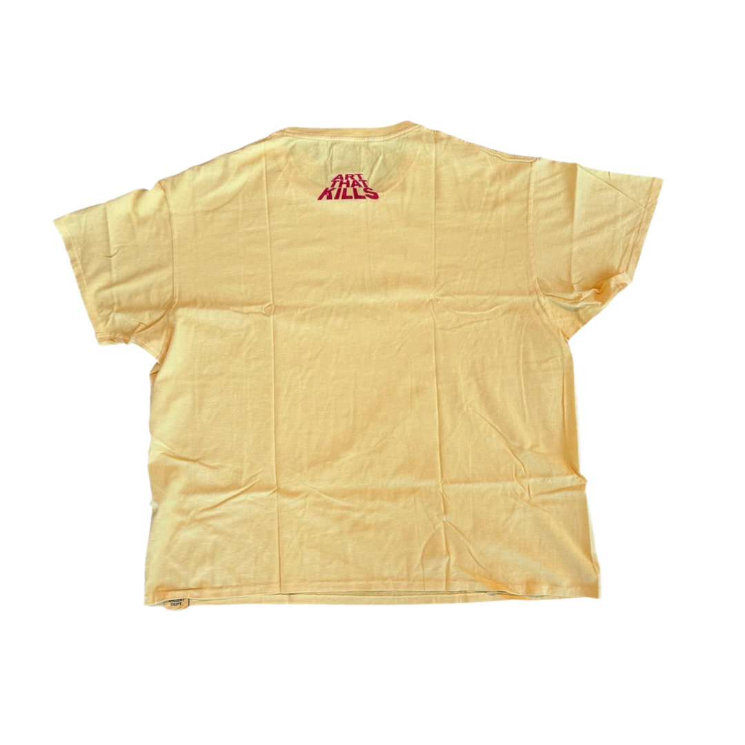 GALLERY DEPT 'YELLOW' ATK JAZZ DEPT TEE