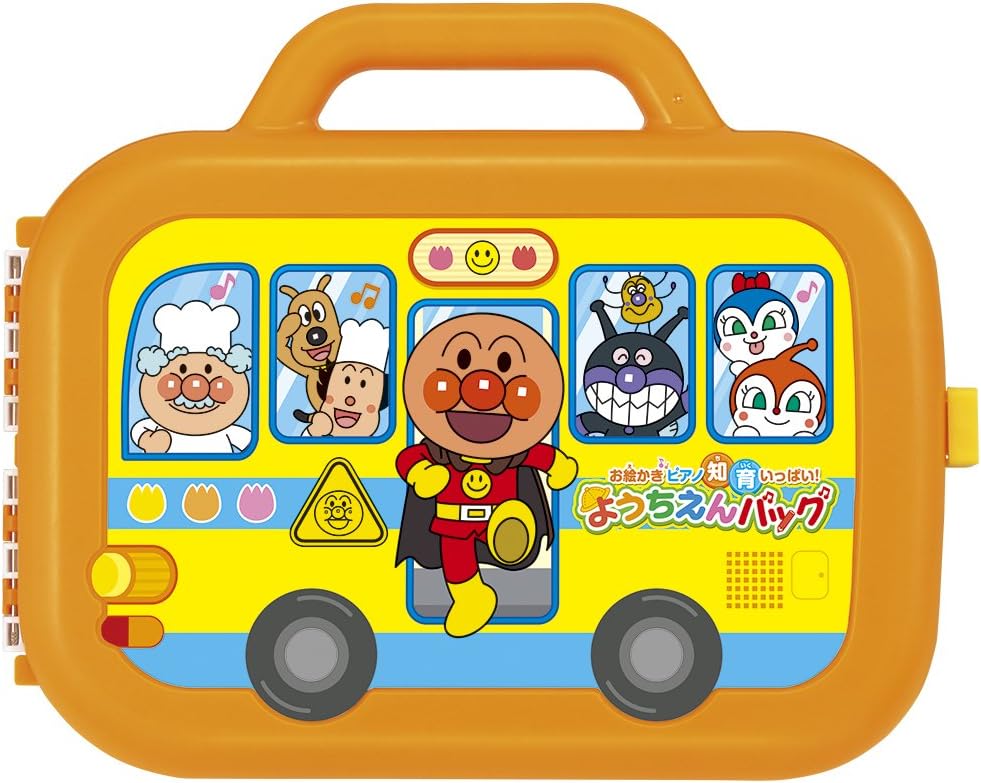 JoyPalette (JOYPALETTE) Anpanman Drawing Piano Educational Fun! Preschool Bag