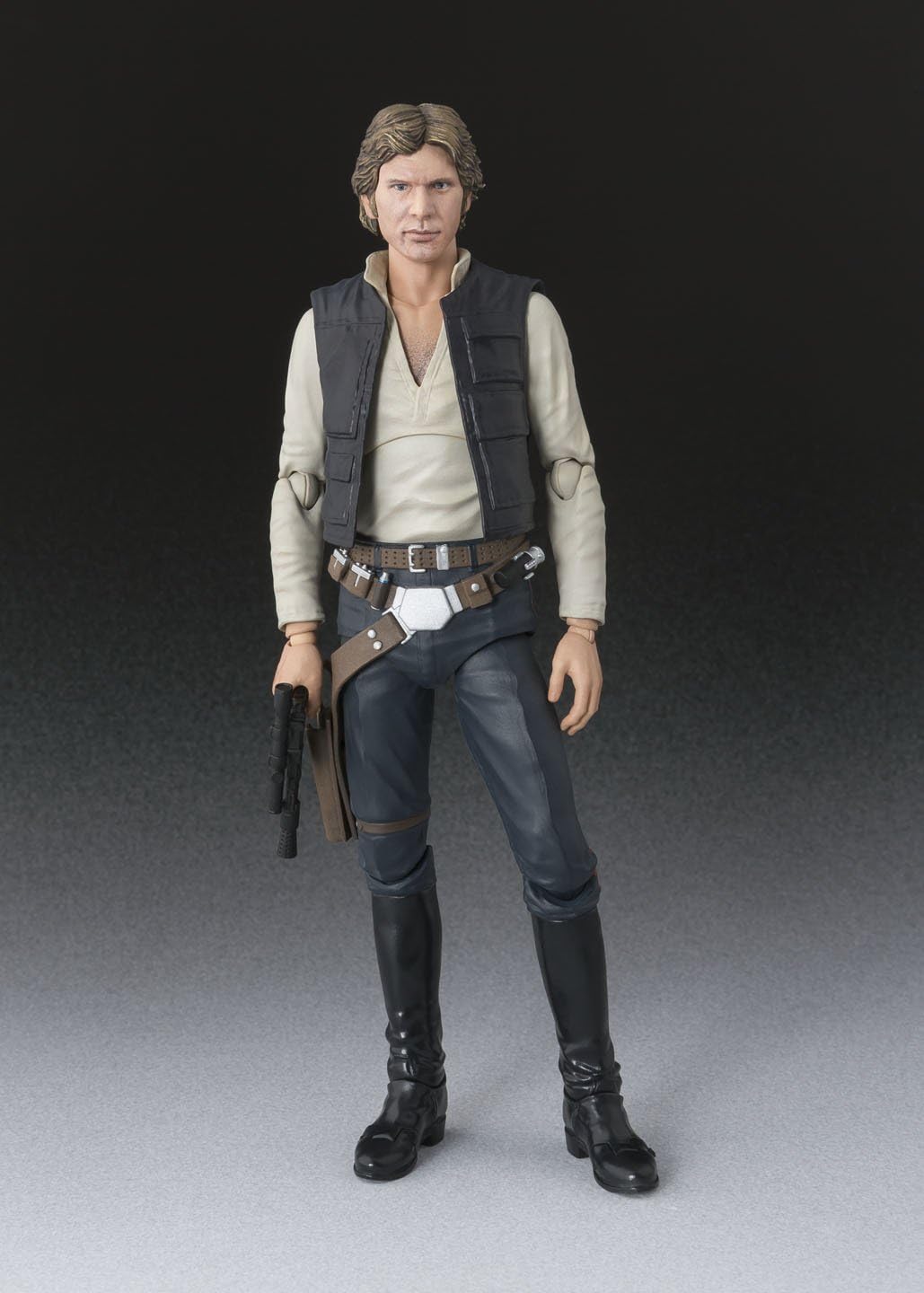 TAMASHII NATIONS S.H.フィギュアーツ スター・ウォーズ ハン・ソロ(A NEW HOPE) 約150mm ABS&PVC製 塗装済み可動フィギュア