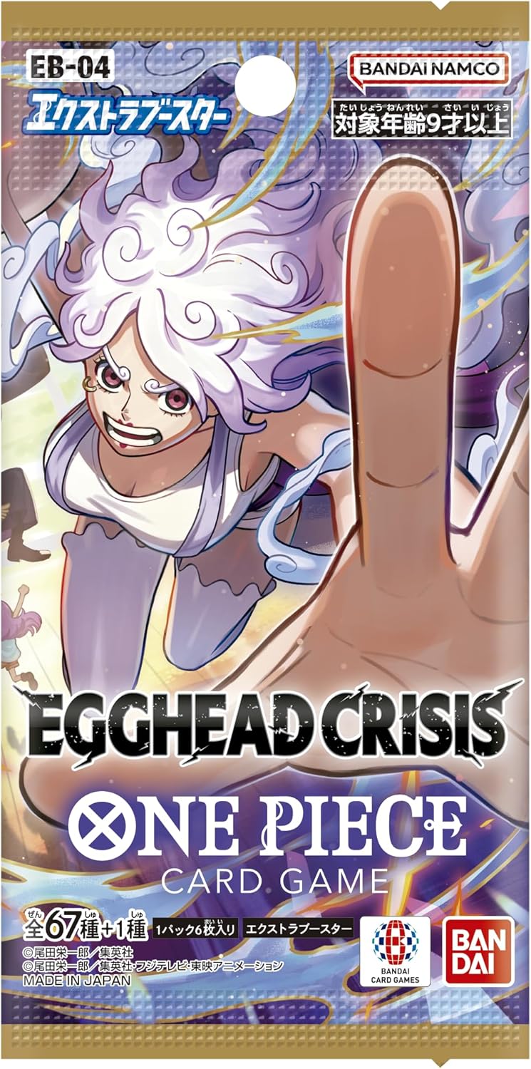 Bandai EGGHEAD CRISIS EB-04 One Piece Card Game Extra Booster (Box), 24 Packs