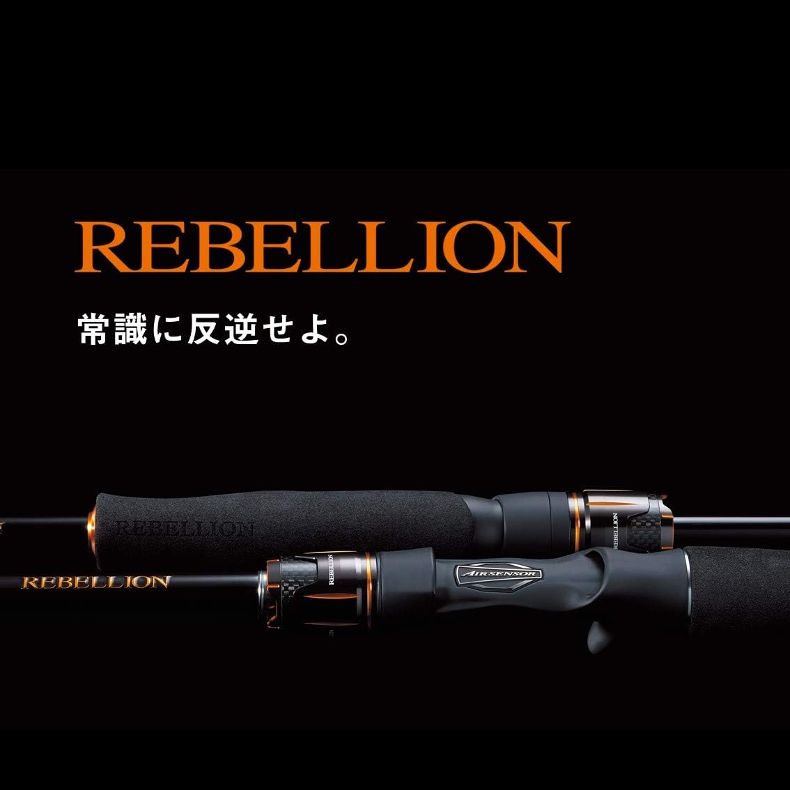Daiwa Rebellion Bass Rod, Spinning/Bait, 2-Piece Model, Various