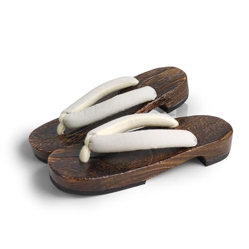 [NISHIORI] Stylish Yukata Geta Clogs, Collection, Plain Nose Thong, Cool, Simple, 10 Colors to Choose from, Yukata Geta, Feet Won't Hurt, Fluffy Thong, Women's, Summer Footwear, Yakitoridai, Nuance