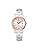 Seiko SSVV074 Women's Wristwatch, Standard Collection, New Solar Radio, Silver, mocha pink, Bracelet Type