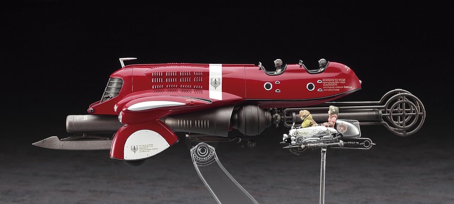 Last Exile -Ginyoku no Fam- Tatiana's Van Ship & Fam's Vespa (Plastic model kit)