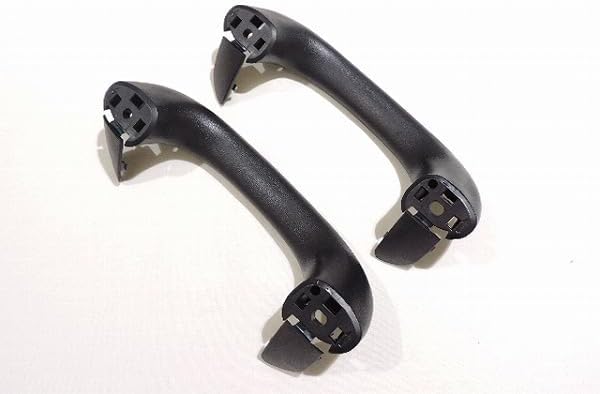 Genuine Toyota 200 Series Hiace Dark Prime 2 Window Top Assist Grip 2-piece Set, Can be Used for Other Grades, Black, Repair Parts