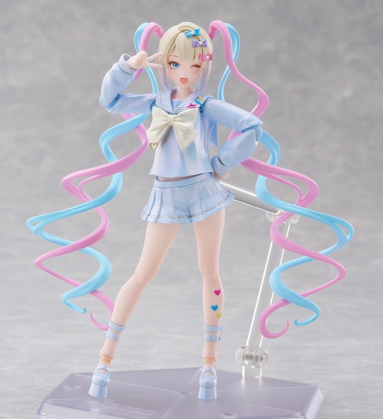Good Smile Company Figma Needy Girl Overdose Transcendence Saikawa Tenshi-chan, Non-scale, Plastic, Pre-painted Action Figure