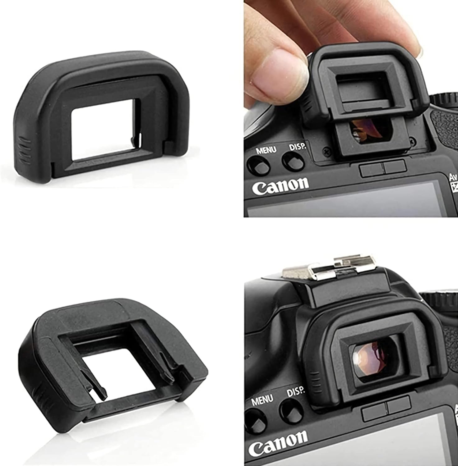 [photo by Me] Set of 2 EF Eyepiece Eyepiece Compatible with Canon EOS 9000D 8000D EOS Kiss X10i X10 X9i X9 X8i X7i X90 X80 X70 X7 X6i X50 X4 X3 X2 F DX Camera Applicable Canon Eyepiece Compatible SLR