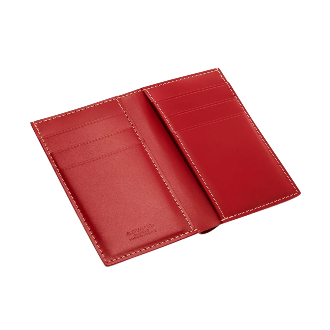 GOYARD SAINT-PIERRE 'RED' CARD WALLET