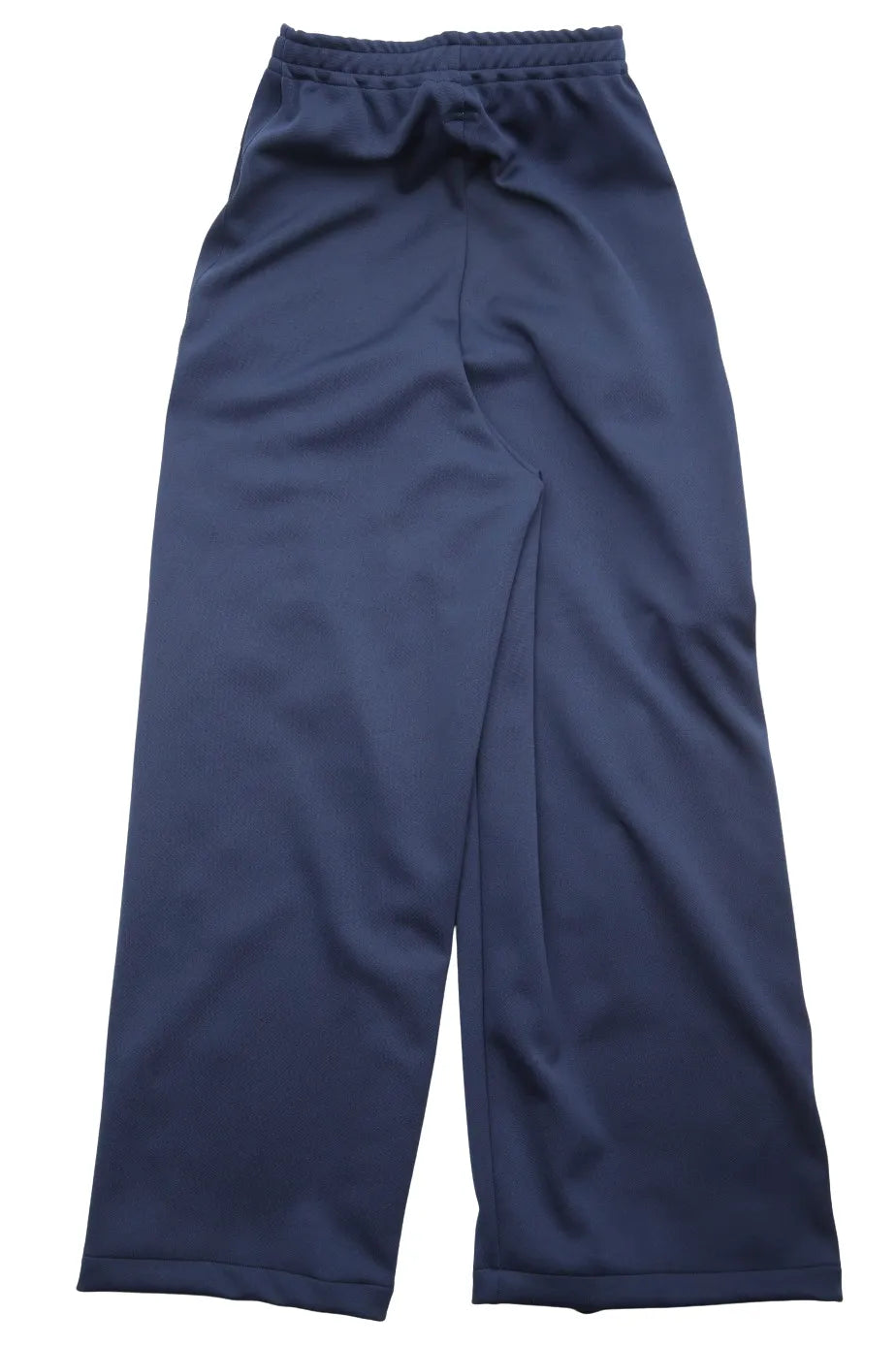 KAPITAL 'STUNTMAN & WOMAN' NAVY FLARED TRACK PANTS