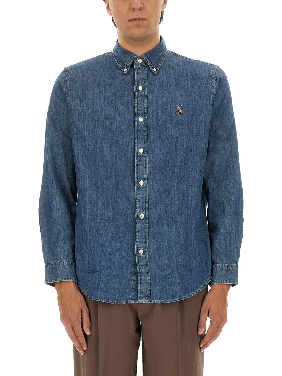 Polo ポロラルローレンカスタムフィットシャツ - Image 2