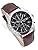 Seiko SND367P1-DB Chronograph Wristwatch, Genuine Leather Strap Set, Domestic Seiko Genuine Distributor, Black, Deep Brown Belt