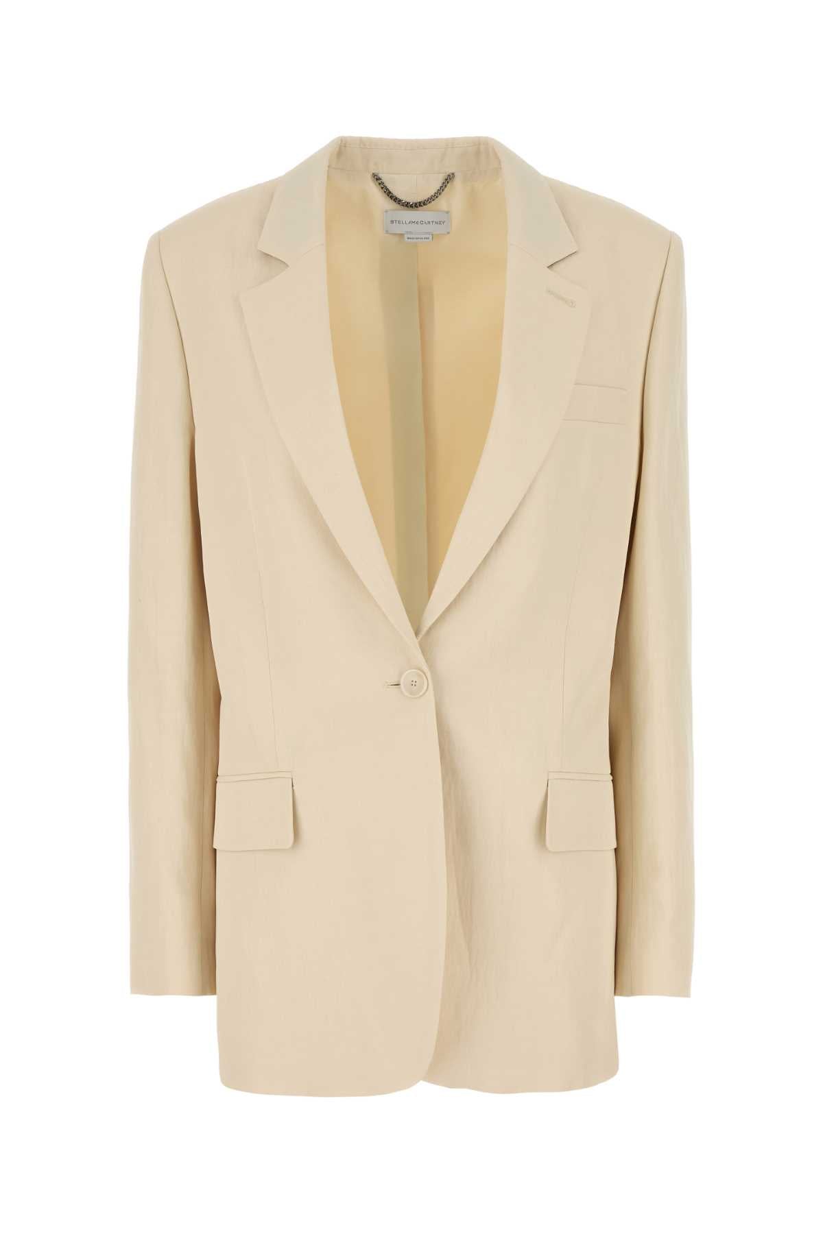 Stella Stella McCartney Ivory Viscose Blend Blazer - Image 2