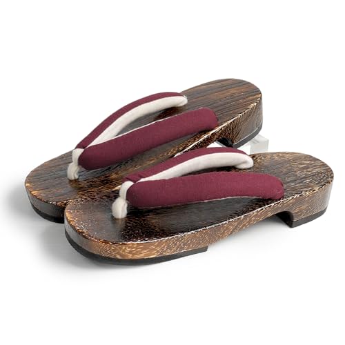 [NISHIORI] Stylish Yukata Geta Clogs, Collection, Plain Nose Thong, Cool, Simple, 10 Colors to Choose from, Yukata Geta, Feet Won't Hurt, Fluffy Thong, Women's, Summer Footwear, Yakitoridai, Nuance