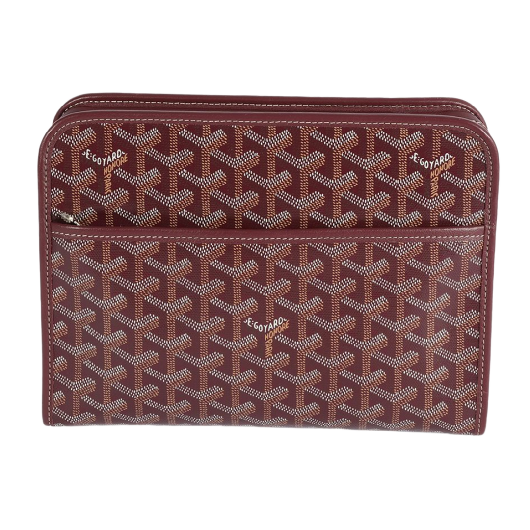 GOYARD JOUVENCE 'BURGUNDY' MM TOILETRY BAG