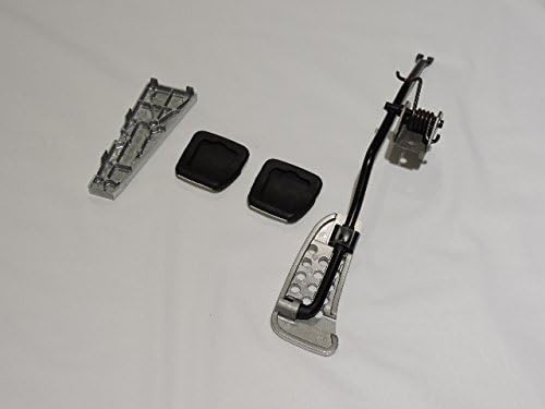 NISSAN (Nissan) Nissan genuine R34 Skyline GT-R Late Aluminum Axle Pedal ASSY&Brake Pedal & Clutch Pedal & Footrest 4-piece set Diversion