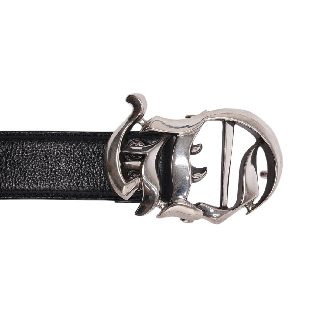 CHROME HEARTS 'CH LOGO' BLACK BELT