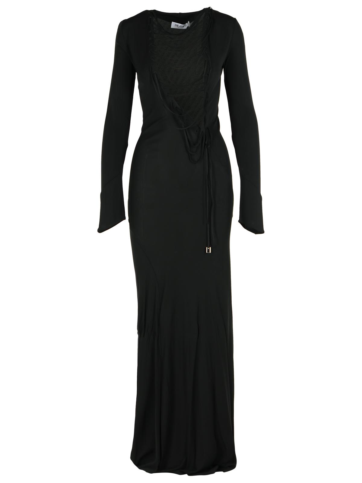 The Attico Black Viscoseドレス - Image 2