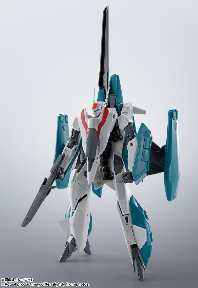 TAMASHII NATIONS HI-METAL R Macross II Lovers AGAIN VF-2SS Valkyrie II + SAP (Sylvie Gina Machine) Lovers Again, Approx. 6.3 inches (160 mm), PVC & ABS & Die Cast Painted Action Figure
