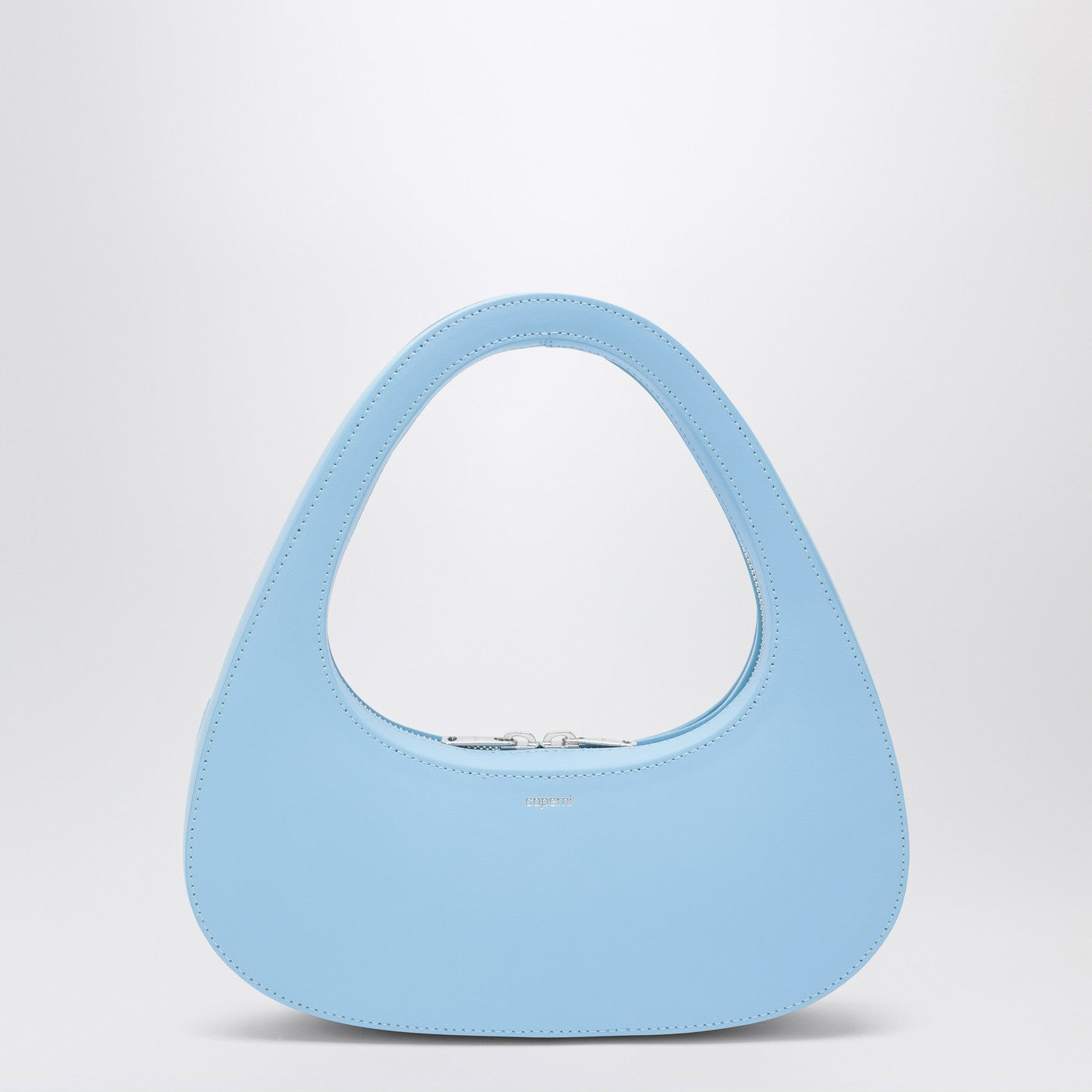 Coperni コペルニマイクロバゲットスワイプバッグライトブルーレザー - Image 2