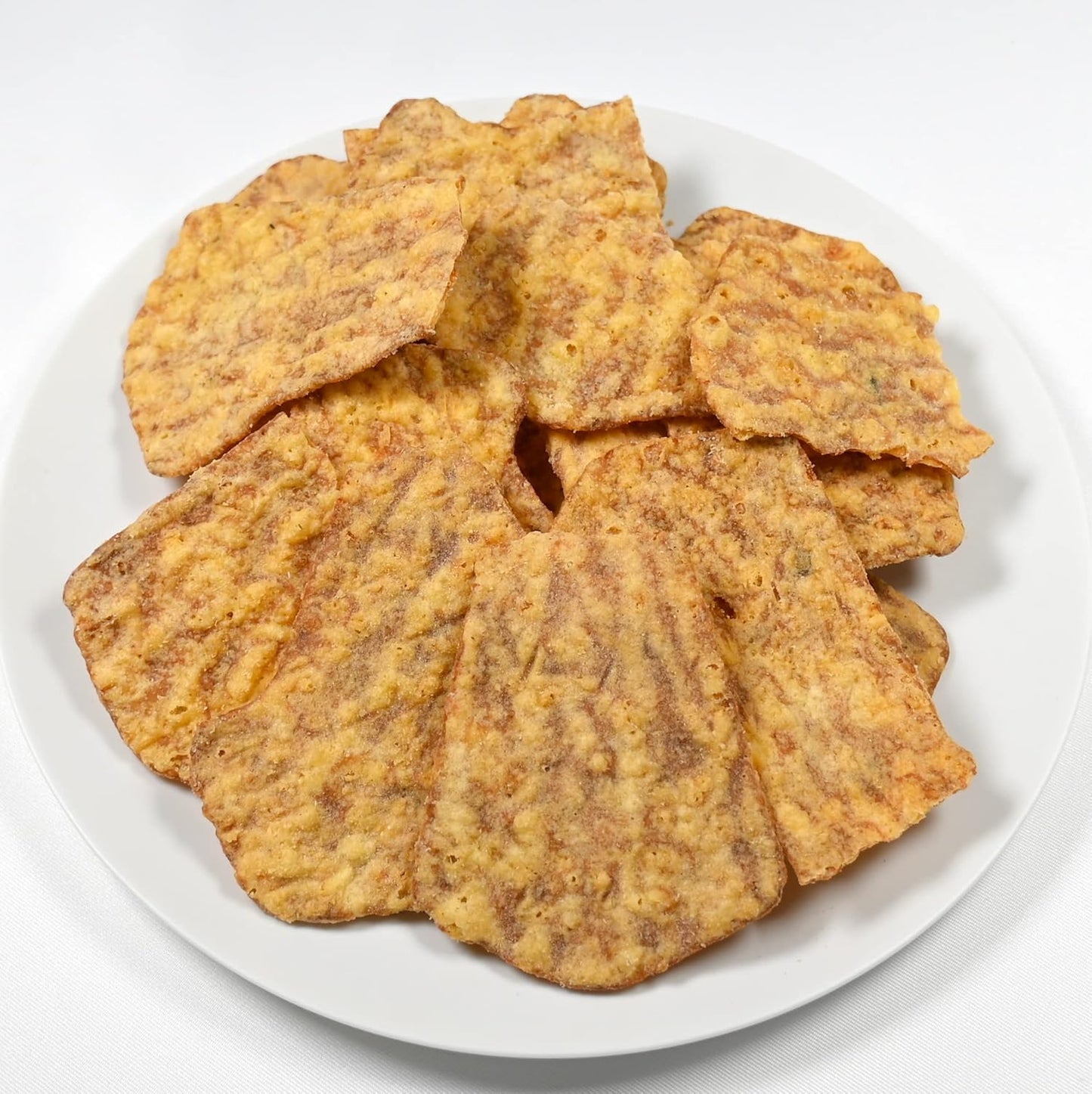 Squid Fry (Squid Ten Ikanbei) (Commercial Use, Large Amount of Sweets), Snack Sweets (Snacks, Snacks) Sennari Shokai Tsumamigura Squid Figure Fry Fold, 17.6 oz (500 g)