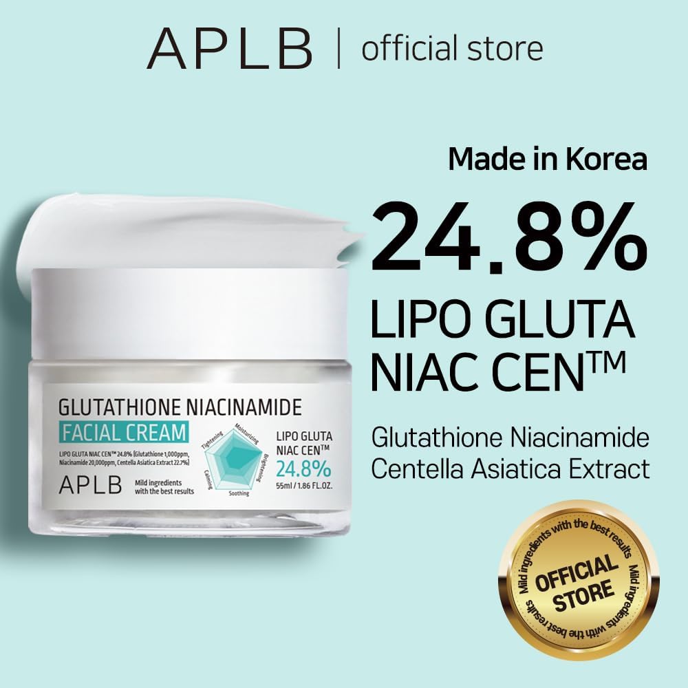 APLB Official Glutathione Niacinamide Facial Cream 2.9 fl oz (55 ml)
