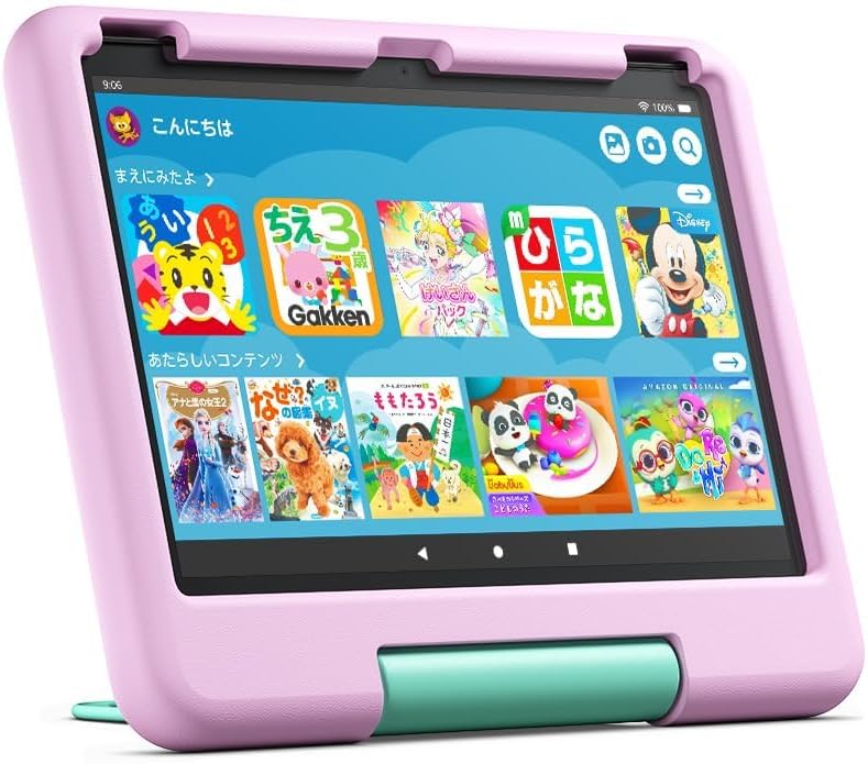 Fire HD 10 キッズモデル (10インチ) ピンク 対象年齢3歳から 数千点のキッズコンテンツが1年間使い放題