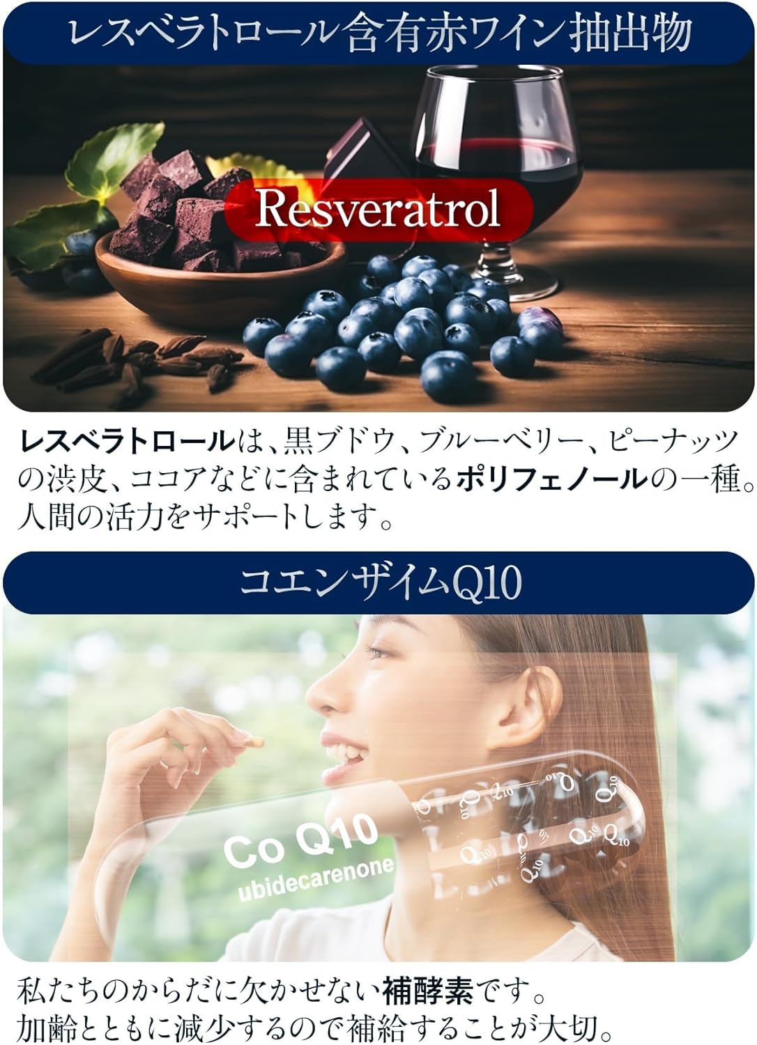 NMN Supplement 36,000 mg (412 mg per pill) 180 Pills High Purity Over 99% Doctor Recommended Resveratrol Coenzyme Q10 Vitamin 11 Types Domestic GMP Certified Factory Made in Japan CLAUDIA 2-Pack