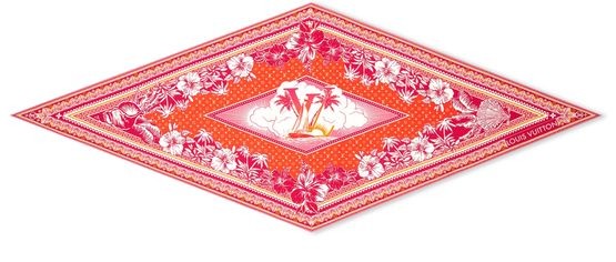 LOUIS VUITTON LV Ocean Silk Losange - Image 2