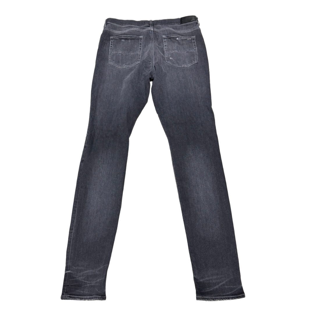 AMIRI DISTRESSED 'BLACK' BANDANA JEANS