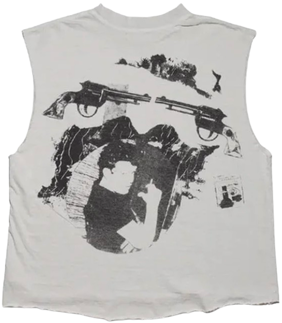 ENFANTS RICHES DÉPRIMÉS 'ENDLESS BLOCKADES' CUT OFF TEE