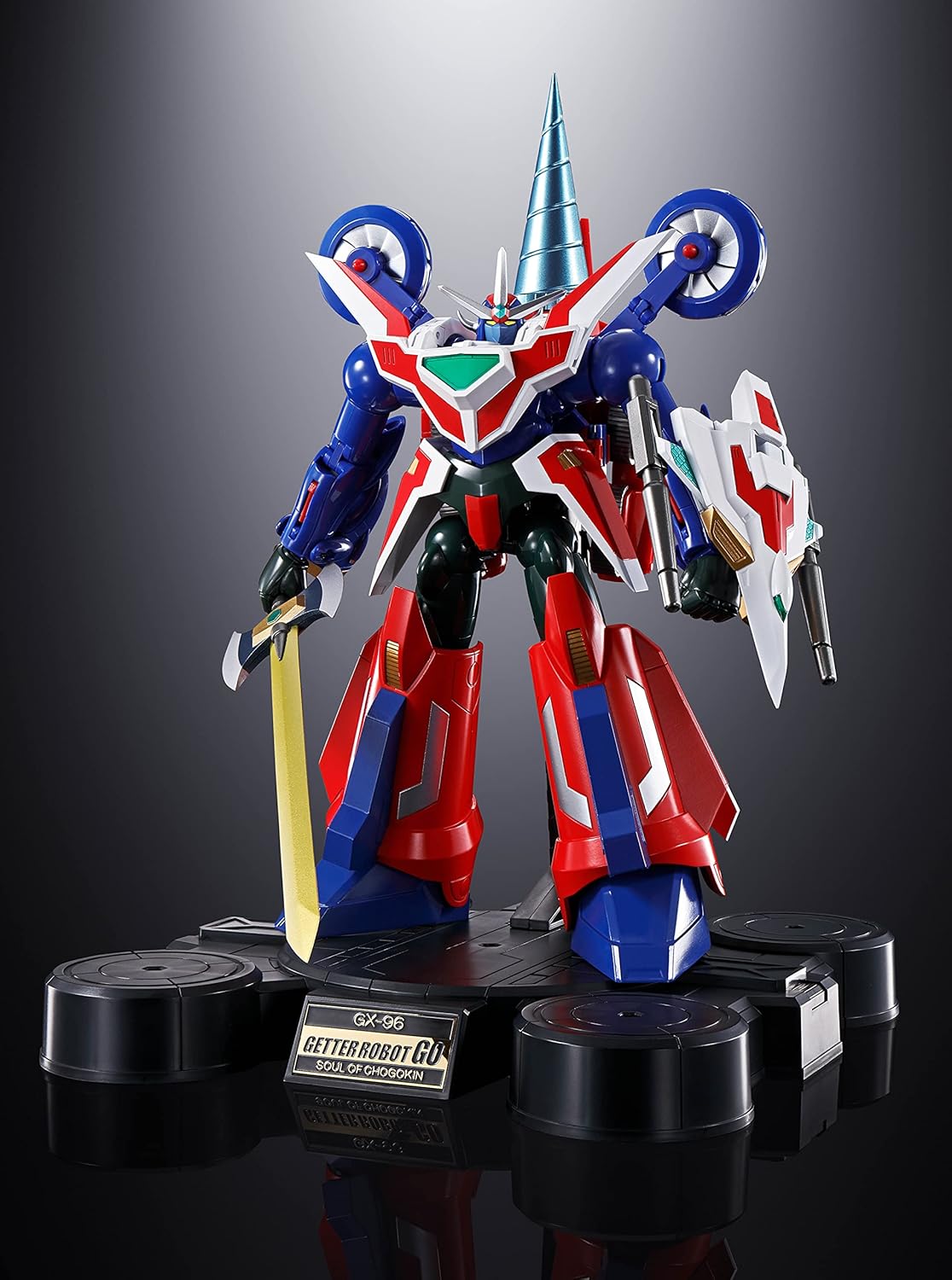 TAMASHII NATIONS Tamashii Nation Soul of Chogokin GX-96X G Arm Riser [Getter Robo Go] Bandai Spirits Soul of Chogokin Figure (BAS63003)