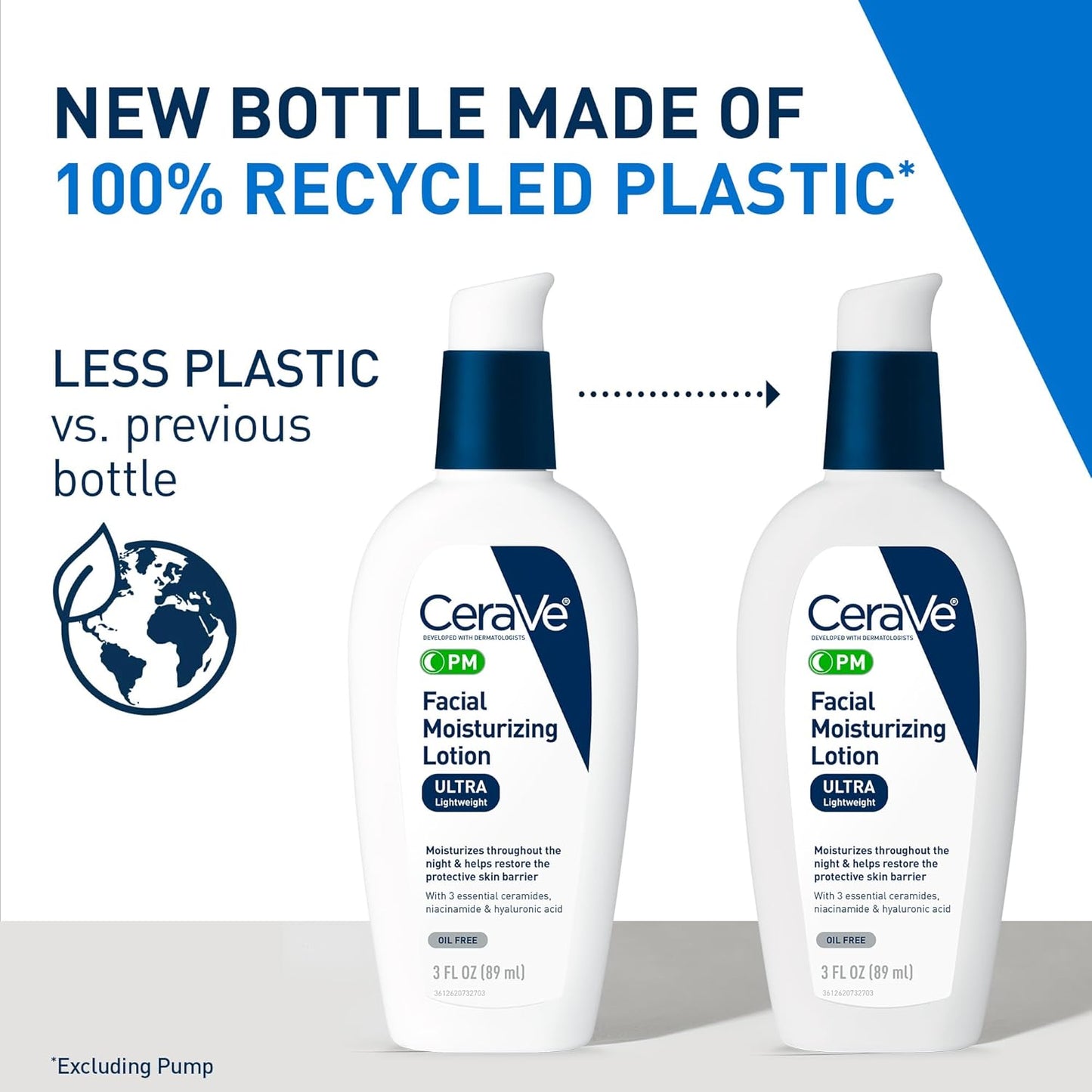 CeraVe Facial Moisturizing Lotion PM (3 oz) 89ml (x1)